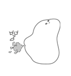 ただの塊（個別スタンプ：8）