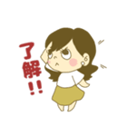 がんばるOLの日常（個別スタンプ：4）