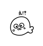 何かがおかしいあざらし（個別スタンプ：5）