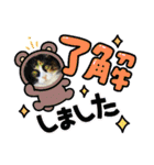 お返事ニャン（個別スタンプ：5）