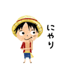 ONE PIECE ×トマト【毎日便利】（個別スタンプ：12）