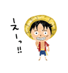 ONE PIECE ×トマト【毎日便利】（個別スタンプ：14）