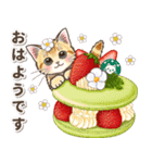 やさしい猫のポップアップ 4.5☆ゆる敬語（個別スタンプ：1）