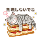 やさしい猫のポップアップ 4.5☆ゆる敬語（個別スタンプ：12）