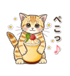 やさしい猫のポップアップ 4.5☆ゆる敬語（個別スタンプ：13）