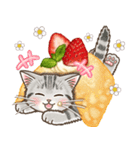 やさしい猫のポップアップ 4.5☆ゆる敬語（個別スタンプ：18）