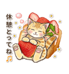やさしい猫のポップアップ 4.5☆ゆる敬語（個別スタンプ：24）