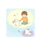 ほのぼのスタンプ♪^._.^(文字なし)（個別スタンプ：2）
