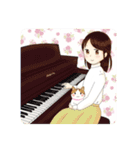 ほのぼのスタンプ♪^._.^(文字なし)（個別スタンプ：17）