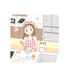 ほのぼのスタンプ♪^._.^(文字なし)（個別スタンプ：18）