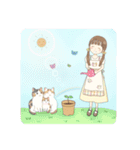 ほのぼのスタンプ♪^._.^(文字なし)（個別スタンプ：20）
