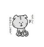 敬語【丁寧語】のねこたち（個別スタンプ：5）