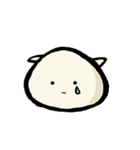 肉まんのようなねこ（個別スタンプ：3）