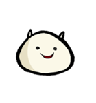 肉まんのようなねこ（個別スタンプ：6）
