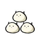肉まんのようなねこ（個別スタンプ：7）