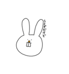 うさぎといっしょの日（個別スタンプ：3）