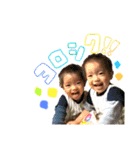 双子の日常用スタンプ2（個別スタンプ：25）