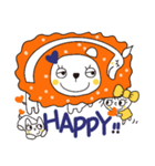 HAPPYな毎日がやってくる！（個別スタンプ：16）