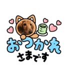ぷりぷりプリンちゃんのスタンプ（個別スタンプ：3）