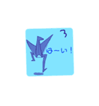 折り紙（つる）（個別スタンプ：2）