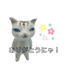 有田焼 catsスタンプ (FLOWERS arita)（個別スタンプ：3）