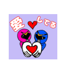 核家族戦隊・エンマンジャー（個別スタンプ：8）