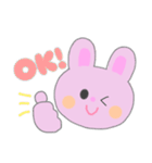 日常うさちゃんスタンプ（個別スタンプ：2）