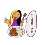 Fun and fun family（個別スタンプ：24）