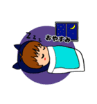 猫耳パーカー女子の日常スタンプ+α。（個別スタンプ：22）