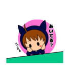 猫耳パーカー女子の日常スタンプ+α。（個別スタンプ：23）