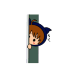 猫耳パーカー女子の日常スタンプ+α。（個別スタンプ：24）