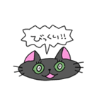 くろねこちゃんのスタンプその1（個別スタンプ：24）