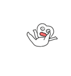 ハートをくばるケビンくん（個別スタンプ：8）