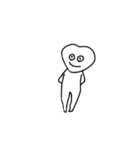 ハートをくばるケビンくん（個別スタンプ：11）