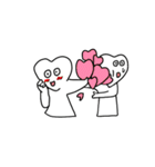 ハートをくばるケビンくん（個別スタンプ：23）