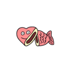 ハートをくばるケビンくん（個別スタンプ：28）