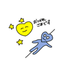 ハートをくばるケビンくん（個別スタンプ：33）