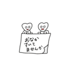 ハートをくばるケビンくん（個別スタンプ：38）