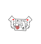 ハートをくばるケビンくん（個別スタンプ：39）