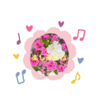 可愛いお花に優しい言葉を添えて（個別スタンプ：24）