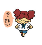 もこもこガールちゃん（個別スタンプ：7）