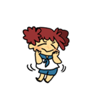もこもこガールちゃん（個別スタンプ：15）