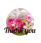 Thanks Roses（個別スタンプ：5）