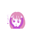 甘えん坊な女の子（個別スタンプ：2）