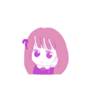 甘えん坊な女の子（個別スタンプ：12）