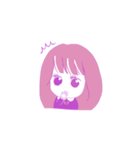 甘えん坊な女の子（個別スタンプ：15）