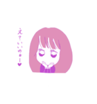 甘えん坊な女の子（個別スタンプ：25）