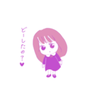 甘えん坊な女の子（個別スタンプ：27）