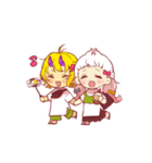 とにぱにちゃん（個別スタンプ：8）