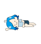 お鈴の顔文字スタンプ（個別スタンプ：4）